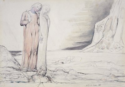 Illustrations de la Divine Comédie de Dante - William Blake